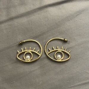 Fashion earrings, Eyes EUC